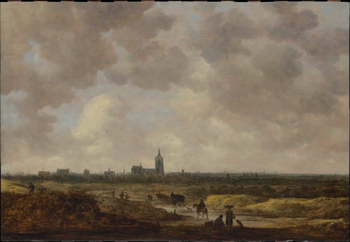 A View of The Hague from the Northwest by Jan Van Goyen c. 1647, Metropolitan Museum of Art