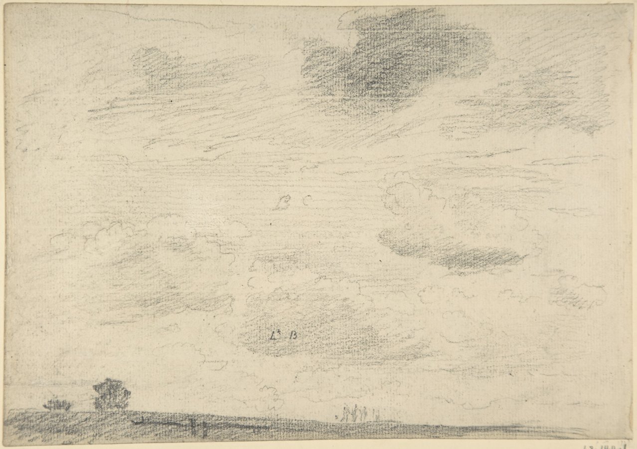 Cloud Study at Hampstead Heath by John Constable c. 1821, Metropolitan Museum of Art